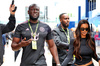 GP GRAN BRETAGNA, (L to R): Stormzy (GBR) Rapper with Domenica Maya Jama (GBR) TV Presenter.

05.07.2024. Formula 1 World Championship, Rd 12, British Grand Prix, Silverstone, England, Practice Day.

- www.xpbimages.com, EMail: requests@xpbimages.com © Copyright: Bearne / XPB Images