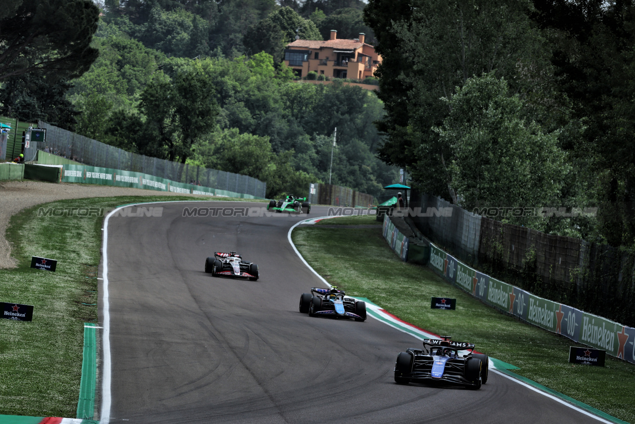 GP IMOLA, Alexander Albon (THA) Williams Racing FW46.

19.05.2024. Formula 1 World Championship, Rd 7, Emilia Romagna Grand Prix, Imola, Italy, Gara Day.

 - www.xpbimages.com, EMail: requests@xpbimages.com © Copyright: Staley / XPB Images