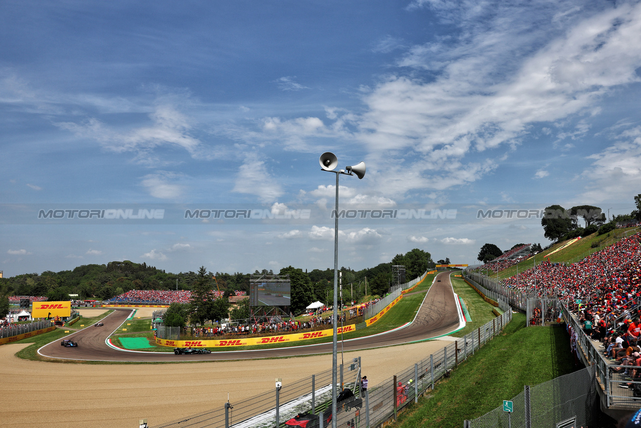 GP IMOLA, George Russell (GBR) Mercedes AMG F1 W15.

19.05.2024. Formula 1 World Championship, Rd 7, Emilia Romagna Grand Prix, Imola, Italy, Gara Day.

- www.xpbimages.com, EMail: requests@xpbimages.com © Copyright: Batchelor / XPB Images