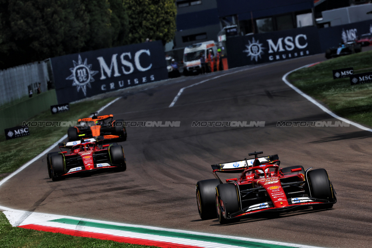 GP IMOLA, Charles Leclerc (MON) Ferrari SF-24.

19.05.2024. Formula 1 World Championship, Rd 7, Emilia Romagna Grand Prix, Imola, Italy, Gara Day.

- www.xpbimages.com, EMail: requests@xpbimages.com © Copyright: Batchelor / XPB Images