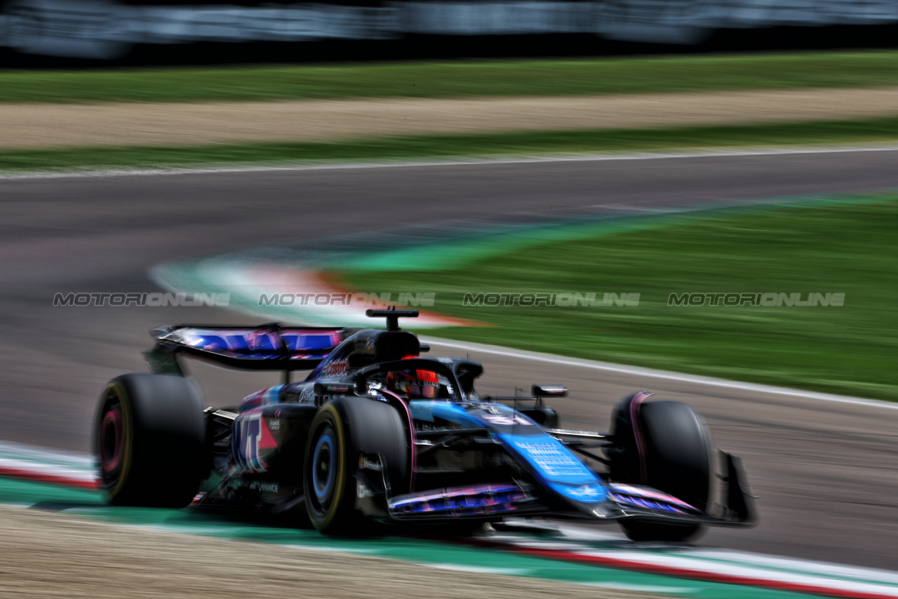 GP IMOLA, Esteban Ocon (FRA) Alpine F1 Team A524.

19.05.2024. Formula 1 World Championship, Rd 7, Emilia Romagna Grand Prix, Imola, Italy, Gara Day.

 - www.xpbimages.com, EMail: requests@xpbimages.com © Copyright: Coates / XPB Images