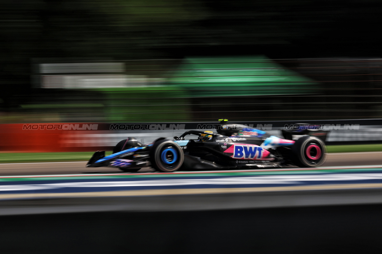 GP IMOLA, Pierre Gasly (FRA) Alpine F1 Team A524.

19.05.2024. Formula 1 World Championship, Rd 7, Emilia Romagna Grand Prix, Imola, Italy, Gara Day.

 - www.xpbimages.com, EMail: requests@xpbimages.com © Copyright: Staley / XPB Images