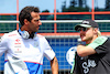 GP IMOLA, (L to R): Daniel Ricciardo (AUS) RB e Valtteri Bottas (FIN) Sauber on the drivers' parade.
19.05.2024. Formula 1 World Championship, Rd 7, Emilia Romagna Grand Prix, Imola, Italy, Gara Day.
 - www.xpbimages.com, EMail: requests@xpbimages.com © Copyright: Coates / XPB Images