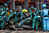 GP IMOLA, Fernando Alonso (ESP) Aston Martin F1 Team AMR24 makes a pit stop.
19.05.2024. Formula 1 World Championship, Rd 7, Emilia Romagna Grand Prix, Imola, Italy, Gara Day.
- www.xpbimages.com, EMail: requests@xpbimages.com © Copyright: Charniaux / XPB Images
