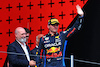 GP IMOLA, Gara winner Max Verstappen (NLD) Red Bull Racing celebrates on the podium.
19.05.2024. Formula 1 World Championship, Rd 7, Emilia Romagna Grand Prix, Imola, Italy, Gara Day.
 - www.xpbimages.com, EMail: requests@xpbimages.com © Copyright: Coates / XPB Images