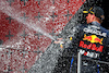 GP IMOLA, Gara winner Max Verstappen (NLD) Red Bull Racing celebrates on the podium.
19.05.2024. Formula 1 World Championship, Rd 7, Emilia Romagna Grand Prix, Imola, Italy, Gara Day.
 - www.xpbimages.com, EMail: requests@xpbimages.com © Copyright: Coates / XPB Images