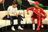 GP IMOLA, (L to R): Max Verstappen (NLD) Red Bull Racing; e Charles Leclerc (MON) Ferrari, in the post race FIA Press Conference.
19.05.2024. Formula 1 World Championship, Rd 7, Emilia Romagna Grand Prix, Imola, Italy, Gara Day.
 - www.xpbimages.com, EMail: requests@xpbimages.com © Copyright: Staley / XPB Images