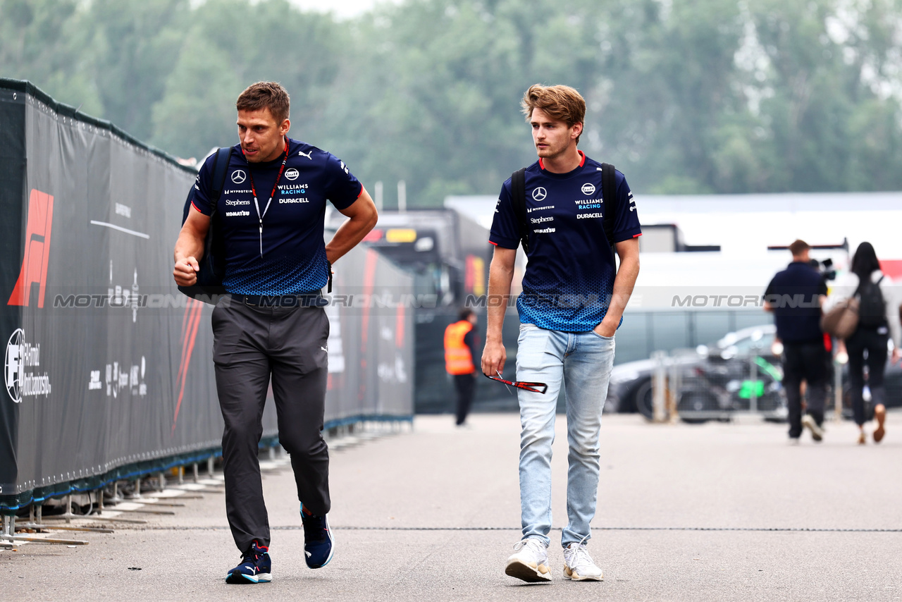 GP IMOLA, Logan Sargeant (USA) Williams Racing.

16.05.2024. Formula 1 World Championship, Rd 7, Emilia Romagna Grand Prix, Imola, Italy, Preparation Day.

- www.xpbimages.com, EMail: requests@xpbimages.com © Copyright: Charniaux / XPB Images