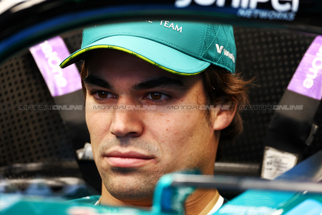 GP IMOLA, Lance Stroll (CDN) Aston Martin F1 Team AMR24.

16.05.2024. Formula 1 World Championship, Rd 7, Emilia Romagna Grand Prix, Imola, Italy, Preparation Day.

 - www.xpbimages.com, EMail: requests@xpbimages.com © Copyright: Coates / XPB Images