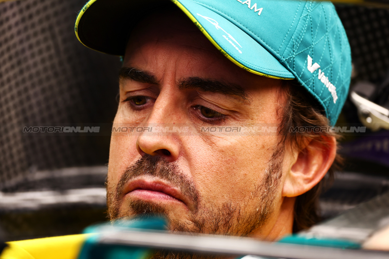 GP IMOLA, Fernando Alonso (ESP) Aston Martin F1 Team AMR24.

16.05.2024. Formula 1 World Championship, Rd 7, Emilia Romagna Grand Prix, Imola, Italy, Preparation Day.

 - www.xpbimages.com, EMail: requests@xpbimages.com © Copyright: Coates / XPB Images