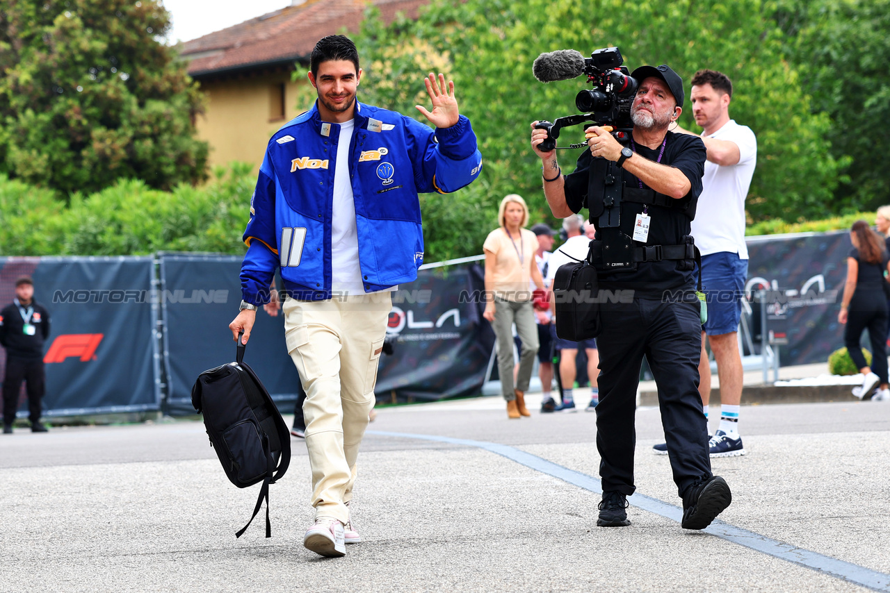 GP IMOLA, Esteban Ocon (FRA) Alpine F1 Team.

16.05.2024. Formula 1 World Championship, Rd 7, Emilia Romagna Grand Prix, Imola, Italy, Preparation Day.

- www.xpbimages.com, EMail: requests@xpbimages.com © Copyright: Charniaux / XPB Images