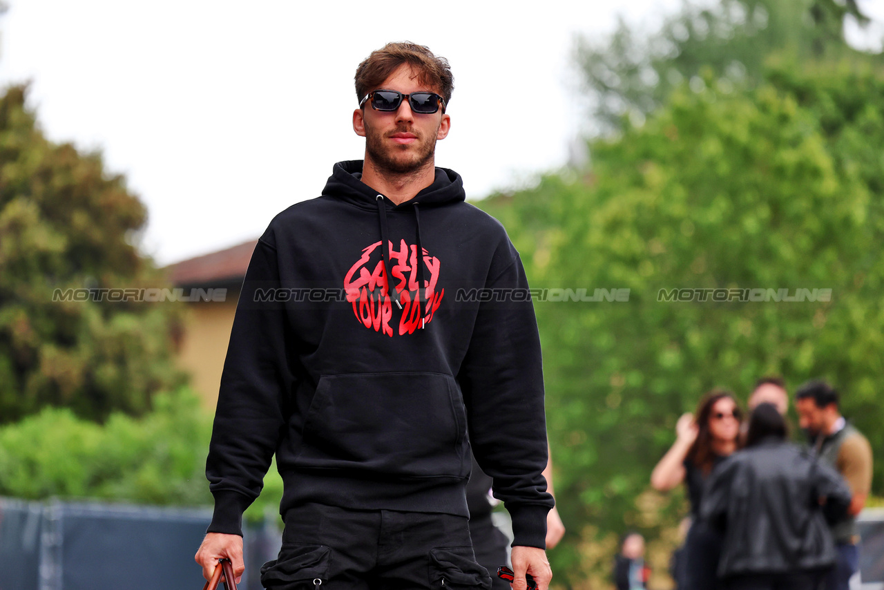 GP IMOLA, Pierre Gasly (FRA) Alpine F1 Team.

16.05.2024. Formula 1 World Championship, Rd 7, Emilia Romagna Grand Prix, Imola, Italy, Preparation Day.

- www.xpbimages.com, EMail: requests@xpbimages.com © Copyright: Charniaux / XPB Images