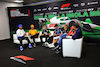 GP IMOLA, (L to R): Daniel Ricciardo (AUS) RB; Lando Norris (GBR) McLaren; Zhou Guanyu (CHN) Sauber; Pierre Gasly (FRA) Alpine F1 Team; Kevin Magnussen (DEN) Haas F1 Team; e Carlos Sainz Jr (ESP) Ferrari, in the FIA Press Conference.
16.05.2024. Formula 1 World Championship, Rd 7, Emilia Romagna Grand Prix, Imola, Italy, Preparation Day.
 - www.xpbimages.com, EMail: requests@xpbimages.com © Copyright: Staley / XPB Images