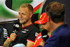 GP IMOLA, Kevin Magnussen (DEN) Haas F1 Team in the FIA Press Conference.
16.05.2024. Formula 1 World Championship, Rd 7, Emilia Romagna Grand Prix, Imola, Italy, Preparation Day.
 - www.xpbimages.com, EMail: requests@xpbimages.com © Copyright: Staley / XPB Images