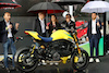 GP IMOLA, (L to R): Claudio Domenicali (ITA) Ducati Corse CEO; Stefano Domenicali (ITA) Formula One President e CEO; Bianca Senna (BRA) Senna Brands CEO - Ducati Monster Senna motorbike.
16.05.2024. Formula 1 World Championship, Rd 7, Emilia Romagna Grand Prix, Imola, Italy, Preparation Day.
- www.xpbimages.com, EMail: requests@xpbimages.com © Copyright: XPB Images