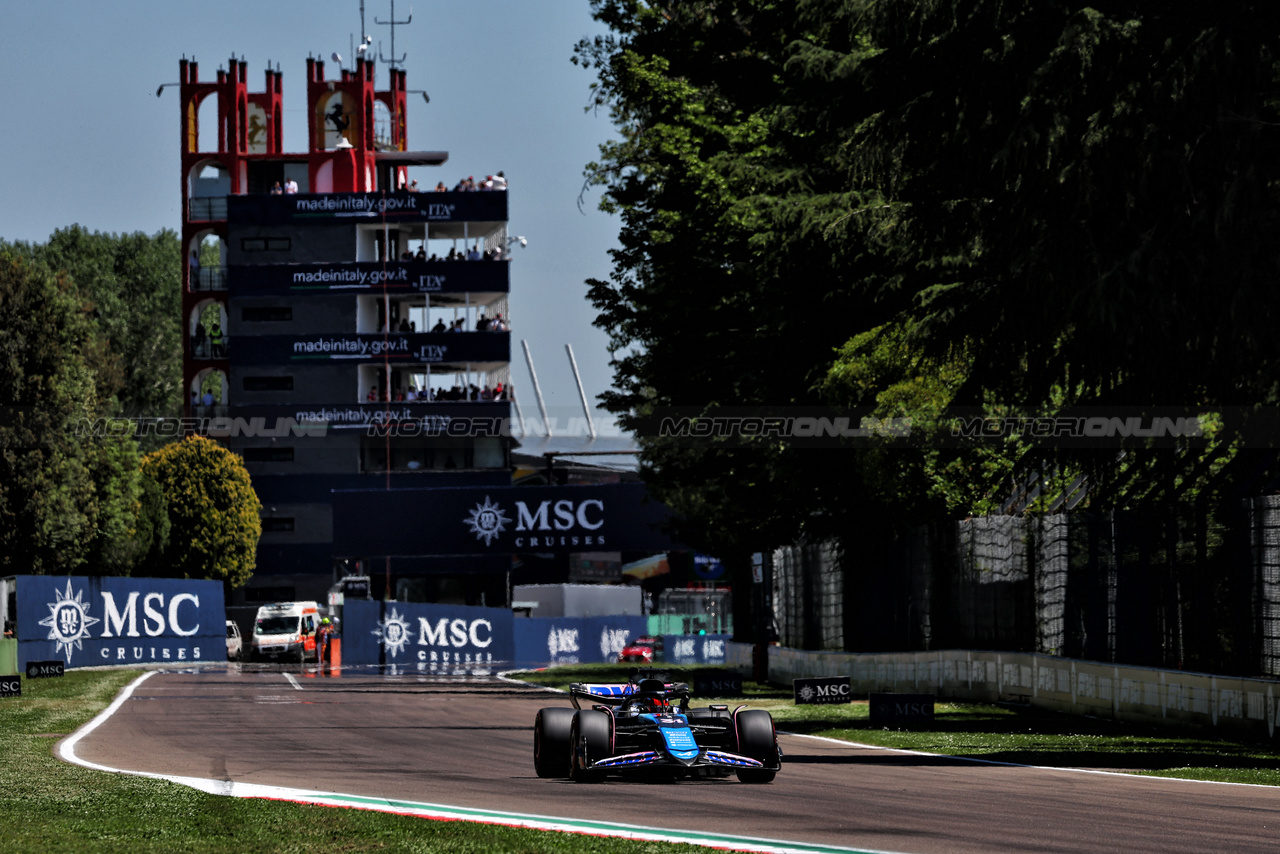 GP IMOLA, Esteban Ocon (FRA) Alpine F1 Team A524.

18.05.2024. Formula 1 World Championship, Rd 7, Emilia Romagna Grand Prix, Imola, Italy, Qualifiche Day.

- www.xpbimages.com, EMail: requests@xpbimages.com © Copyright: Charniaux / XPB Images