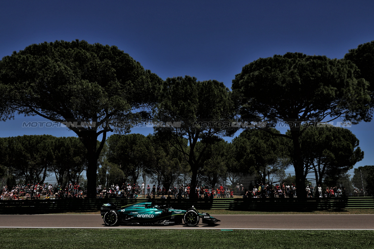 GP IMOLA, Lance Stroll (CDN) Aston Martin F1 Team AMR24.

18.05.2024. Formula 1 World Championship, Rd 7, Emilia Romagna Grand Prix, Imola, Italy, Qualifiche Day.

 - www.xpbimages.com, EMail: requests@xpbimages.com © Copyright: Staley / XPB Images