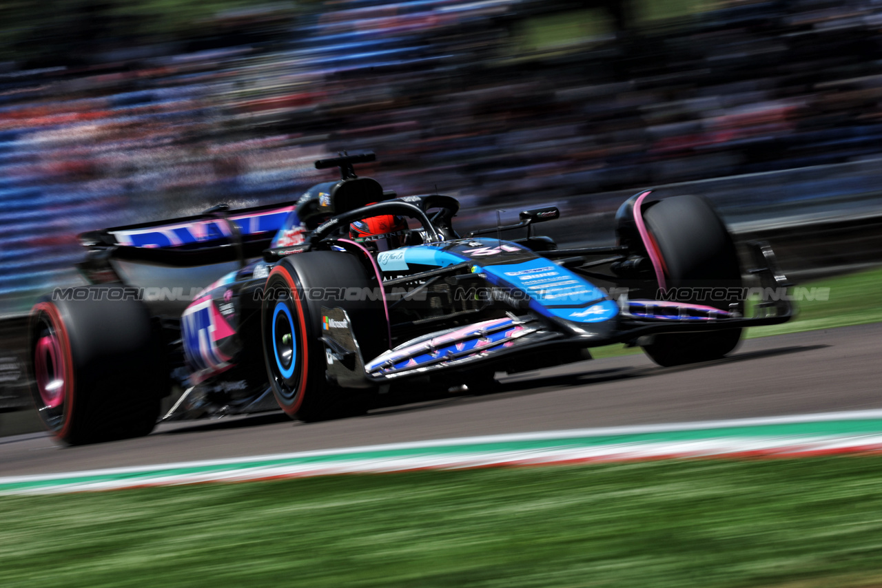 GP IMOLA, Esteban Ocon (FRA) Alpine F1 Team A524.

18.05.2024. Formula 1 World Championship, Rd 7, Emilia Romagna Grand Prix, Imola, Italy, Qualifiche Day.

 - www.xpbimages.com, EMail: requests@xpbimages.com © Copyright: Staley / XPB Images