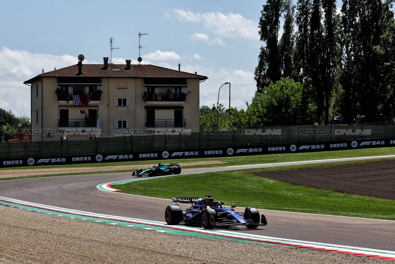 GP IMOLA, Alexander Albon (THA) Williams Racing FW46.

18.05.2024. Formula 1 World Championship, Rd 7, Emilia Romagna Grand Prix, Imola, Italy, Qualifiche Day.

 - www.xpbimages.com, EMail: requests@xpbimages.com © Copyright: Coates / XPB Images