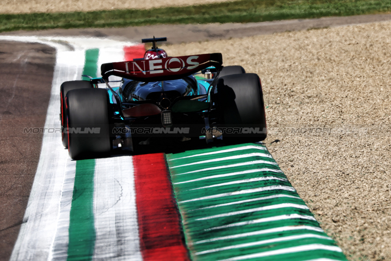 GP IMOLA, George Russell (GBR) Mercedes AMG F1 W15.

18.05.2024. Formula 1 World Championship, Rd 7, Emilia Romagna Grand Prix, Imola, Italy, Qualifiche Day.

 - www.xpbimages.com, EMail: requests@xpbimages.com © Copyright: Coates / XPB Images