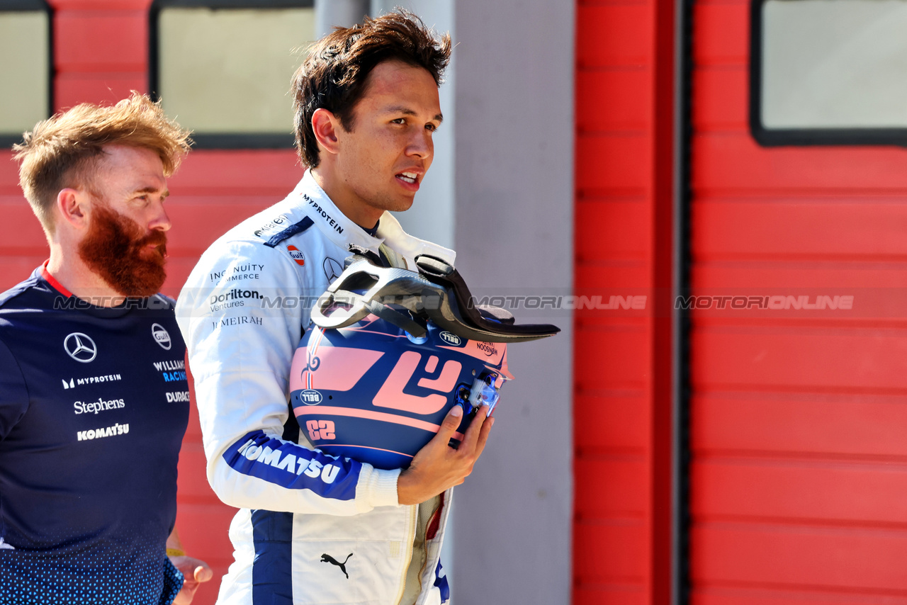 GP IMOLA, Alexander Albon (THA) Williams Racing.

18.05.2024. Formula 1 World Championship, Rd 7, Emilia Romagna Grand Prix, Imola, Italy, Qualifiche Day.

- www.xpbimages.com, EMail: requests@xpbimages.com © Copyright: Batchelor / XPB Images