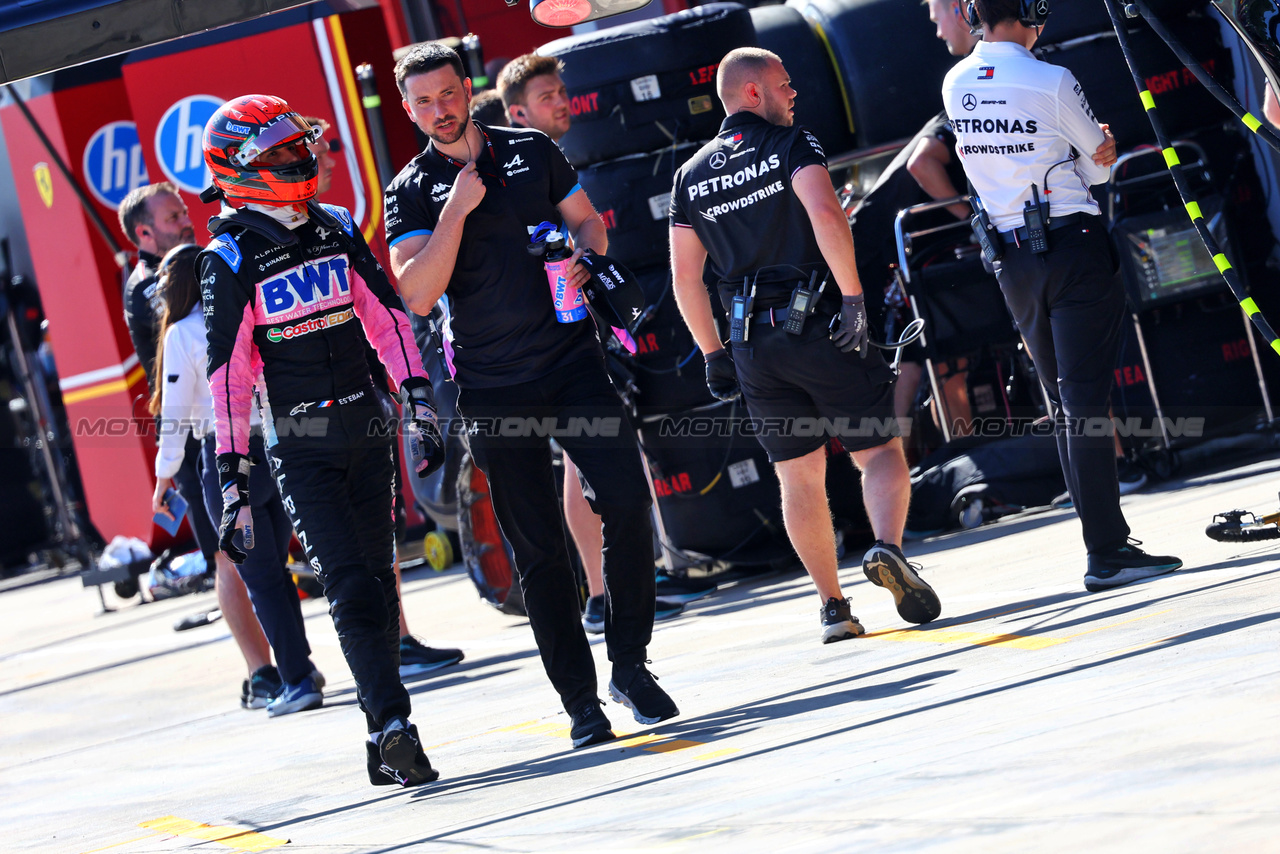 GP IMOLA, Esteban Ocon (FRA) Alpine F1 Team.

18.05.2024. Formula 1 World Championship, Rd 7, Emilia Romagna Grand Prix, Imola, Italy, Qualifiche Day.

- www.xpbimages.com, EMail: requests@xpbimages.com © Copyright: Batchelor / XPB Images