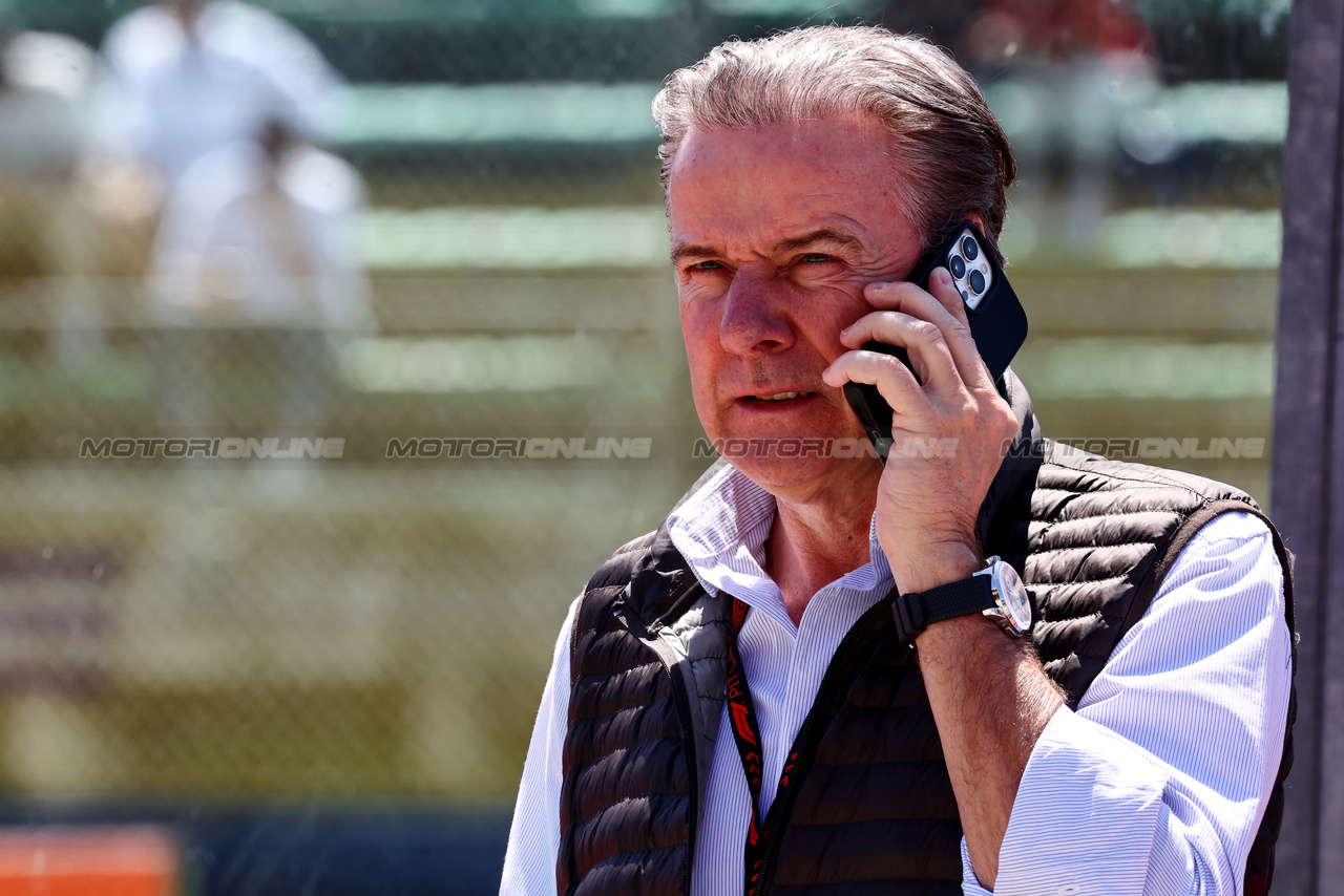 GP IMOLA, Raymond Vermeulen (NLD) Driver Manager.

18.05.2024. Formula 1 World Championship, Rd 7, Emilia Romagna Grand Prix, Imola, Italy, Qualifiche Day.

- www.xpbimages.com, EMail: requests@xpbimages.com © Copyright: Batchelor / XPB Images
