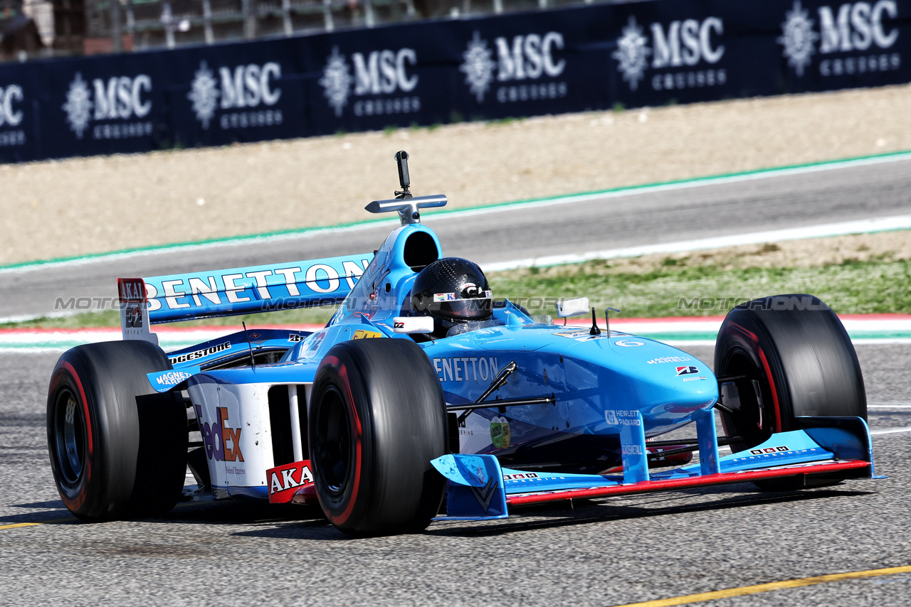 GP IMOLA, A Benetton B200.

18.05.2024. Formula 1 World Championship, Rd 7, Emilia Romagna Grand Prix, Imola, Italy, Qualifiche Day.

- www.xpbimages.com, EMail: requests@xpbimages.com © Copyright: Batchelor / XPB Images