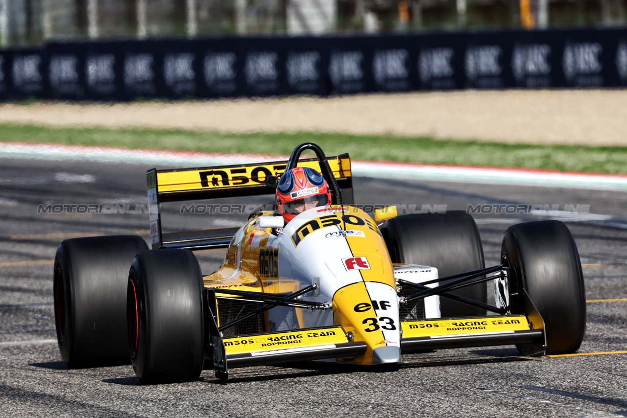 GP IMOLA, A 1988 Eurobrun ER188.

18.05.2024. Formula 1 World Championship, Rd 7, Emilia Romagna Grand Prix, Imola, Italy, Qualifiche Day.

- www.xpbimages.com, EMail: requests@xpbimages.com © Copyright: Batchelor / XPB Images