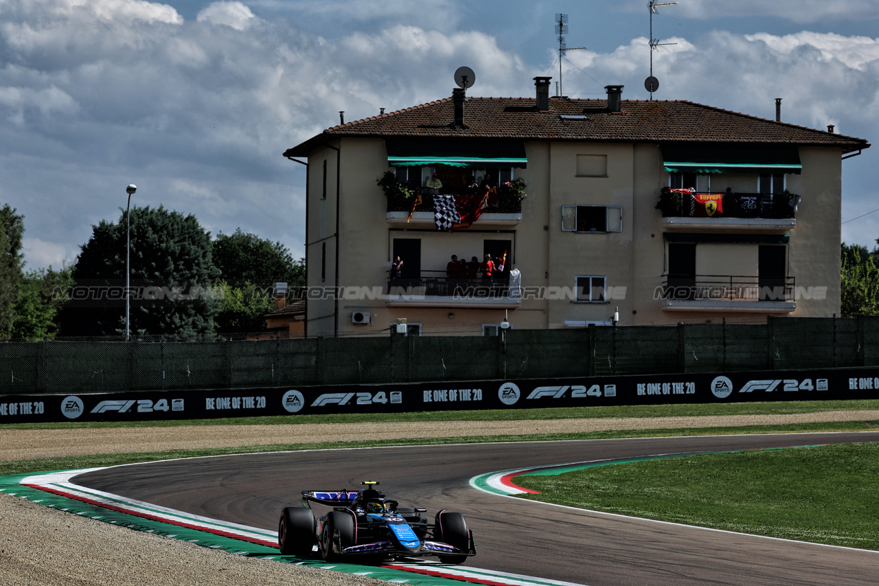 GP IMOLA, Pierre Gasly (FRA) Alpine F1 Team A524.

18.05.2024. Formula 1 World Championship, Rd 7, Emilia Romagna Grand Prix, Imola, Italy, Qualifiche Day.

 - www.xpbimages.com, EMail: requests@xpbimages.com © Copyright: Staley / XPB Images