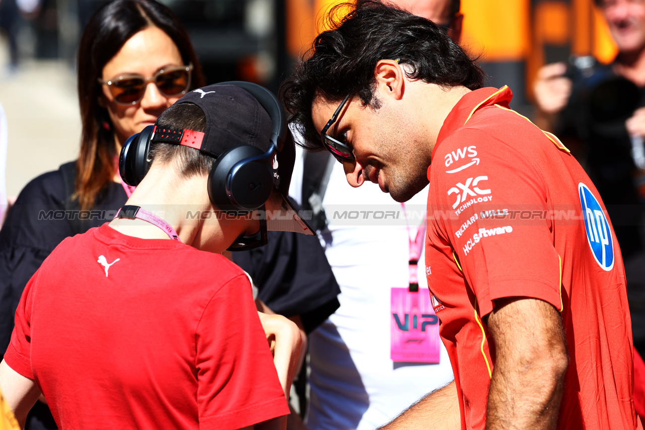 GP IMOLA, Carlos Sainz Jr (ESP) Ferrari.

18.05.2024. Formula 1 World Championship, Rd 7, Emilia Romagna Grand Prix, Imola, Italy, Qualifiche Day.

 - www.xpbimages.com, EMail: requests@xpbimages.com © Copyright: Coates / XPB Images