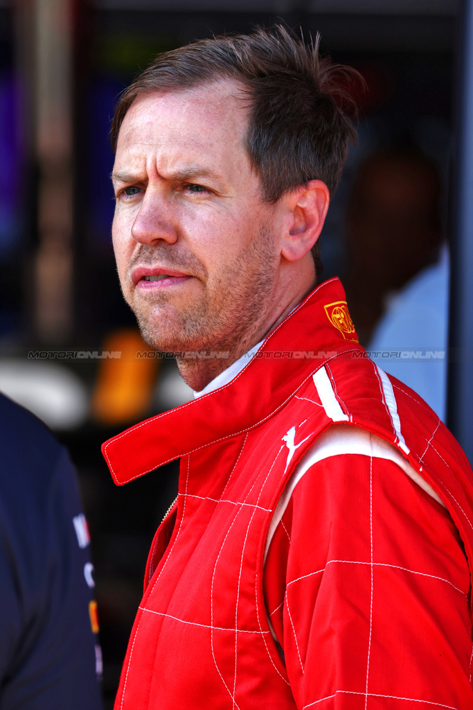 GP IMOLA, Sebastian Vettel (GER).

18.05.2024. Formula 1 World Championship, Rd 7, Emilia Romagna Grand Prix, Imola, Italy, Qualifiche Day.

 - www.xpbimages.com, EMail: requests@xpbimages.com © Copyright: Coates / XPB Images