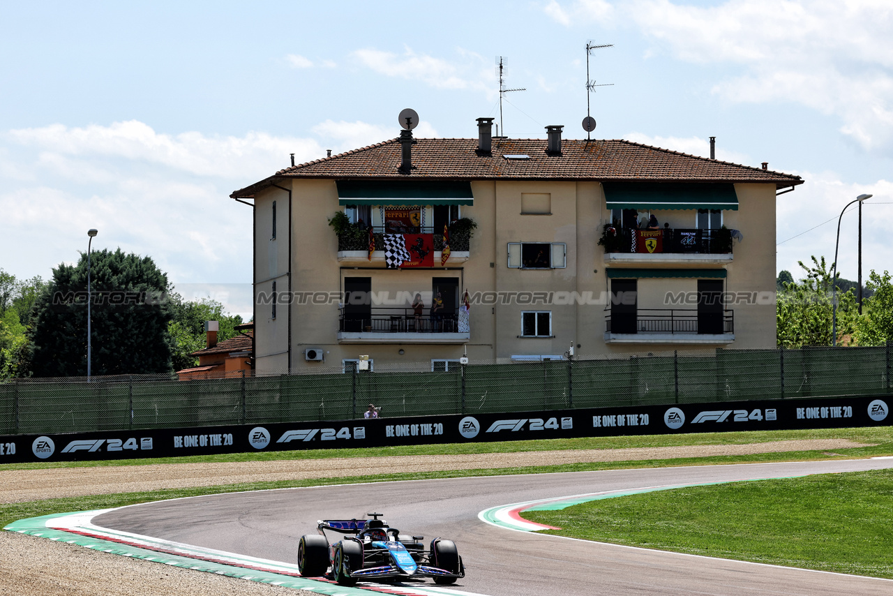 GP IMOLA, Esteban Ocon (FRA) Alpine F1 Team A524.

18.05.2024. Formula 1 World Championship, Rd 7, Emilia Romagna Grand Prix, Imola, Italy, Qualifiche Day.

 - www.xpbimages.com, EMail: requests@xpbimages.com © Copyright: Coates / XPB Images