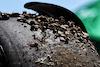 GP IMOLA, Gravel pick up on the tyres of Fernando Alonso (ESP) Aston Martin F1 Team AMR24 after he crashed in the third practice session.
18.05.2024. Formula 1 World Championship, Rd 7, Emilia Romagna Grand Prix, Imola, Italy, Qualifiche Day.
 - www.xpbimages.com, EMail: requests@xpbimages.com © Copyright: Coates / XPB Images