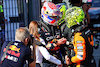 GP IMOLA, (L to R): Max Verstappen (NLD) Red Bull Racing celebrates his pole position with third placed Lando Norris (GBR) McLaren in qualifying parc ferme.
18.05.2024. Formula 1 World Championship, Rd 7, Emilia Romagna Grand Prix, Imola, Italy, Qualifiche Day.
- www.xpbimages.com, EMail: requests@xpbimages.com © Copyright: Batchelor / XPB Images