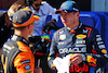 GP IMOLA, (L to R): Third placed Lando Norris (GBR) McLaren in qualifying parc ferme with pole sitter Max Verstappen (NLD) Red Bull Racing.
18.05.2024. Formula 1 World Championship, Rd 7, Emilia Romagna Grand Prix, Imola, Italy, Qualifiche Day.
- www.xpbimages.com, EMail: requests@xpbimages.com © Copyright: Batchelor / XPB Images