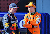 GP IMOLA, (L to R): Pole sitter Max Verstappen (NLD) Red Bull Racing in qualifying parc ferme with second placed Oscar Piastri (AUS) McLaren.
18.05.2024. Formula 1 World Championship, Rd 7, Emilia Romagna Grand Prix, Imola, Italy, Qualifiche Day.
- www.xpbimages.com, EMail: requests@xpbimages.com © Copyright: Batchelor / XPB Images
