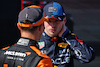 GP IMOLA, Pole sitter Max Verstappen (NLD) Red Bull Racing in qualifying parc ferme with Lando Norris (GBR) McLaren.
18.05.2024. Formula 1 World Championship, Rd 7, Emilia Romagna Grand Prix, Imola, Italy, Qualifiche Day.
 - www.xpbimages.com, EMail: requests@xpbimages.com © Copyright: Staley / XPB Images