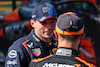 GP IMOLA, Pole sitter Max Verstappen (NLD) Red Bull Racing in qualifying parc ferme with Lando Norris (GBR) McLaren.
18.05.2024. Formula 1 World Championship, Rd 7, Emilia Romagna Grand Prix, Imola, Italy, Qualifiche Day.
 - www.xpbimages.com, EMail: requests@xpbimages.com © Copyright: Staley / XPB Images