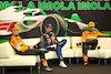 GP IMOLA, (L to R): Oscar Piastri (AUS) McLaren; Max Verstappen (NLD) Red Bull Racing; e Lando Norris (GBR) McLaren, in the post qualifying FIA Press Conference.
18.05.2024. Formula 1 World Championship, Rd 7, Emilia Romagna Grand Prix, Imola, Italy, Qualifiche Day.
 - www.xpbimages.com, EMail: requests@xpbimages.com © Copyright: Staley / XPB Images