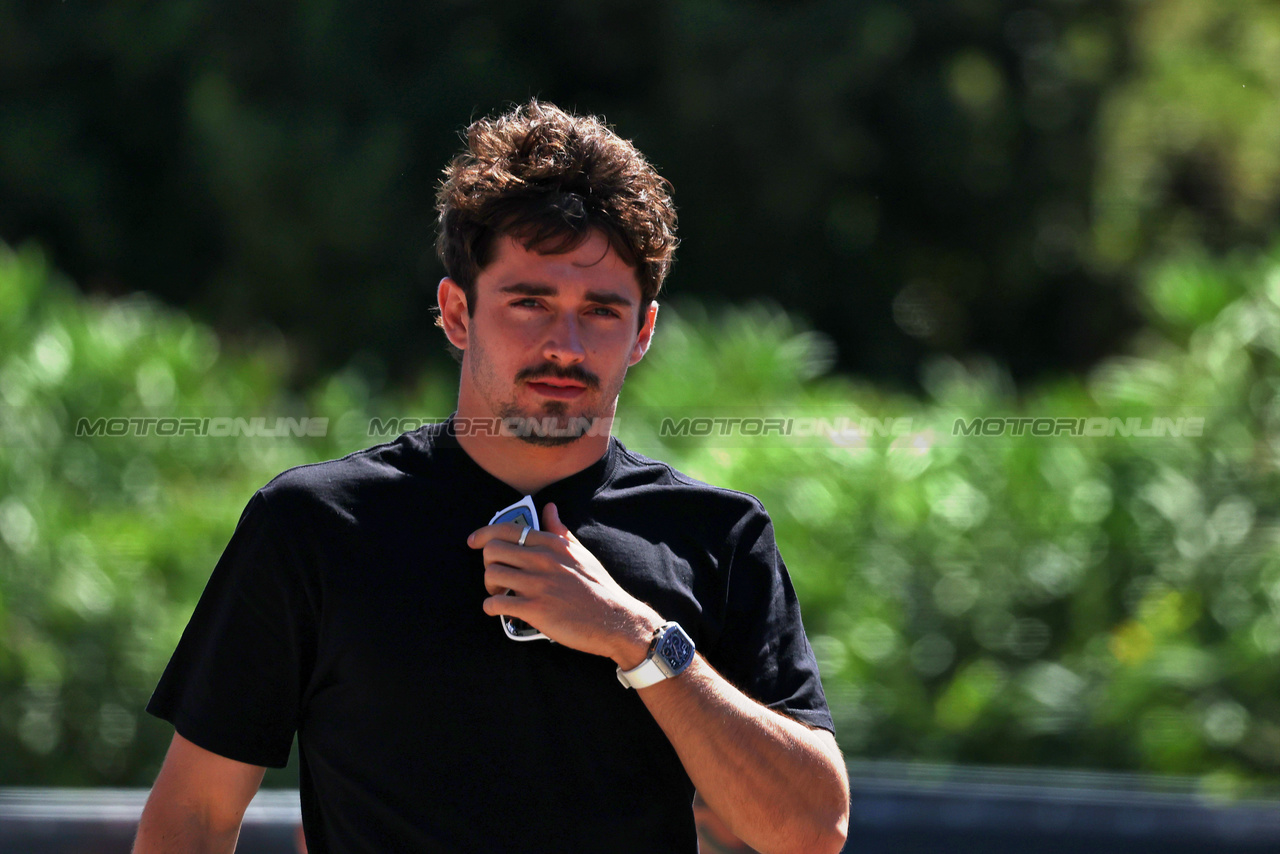 GP IMOLA, Charles Leclerc (MON) Ferrari.

17.05.2024. Formula 1 World Championship, Rd 7, Emilia Romagna Grand Prix, Imola, Italy, Practice Day.

 - www.xpbimages.com, EMail: requests@xpbimages.com © Copyright: Staley / XPB Images