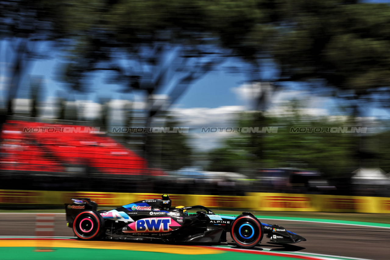 GP IMOLA, Pierre Gasly (FRA) Alpine F1 Team A524.

17.05.2024. Formula 1 World Championship, Rd 7, Emilia Romagna Grand Prix, Imola, Italy, Practice Day.

 - www.xpbimages.com, EMail: requests@xpbimages.com © Copyright: Staley / XPB Images