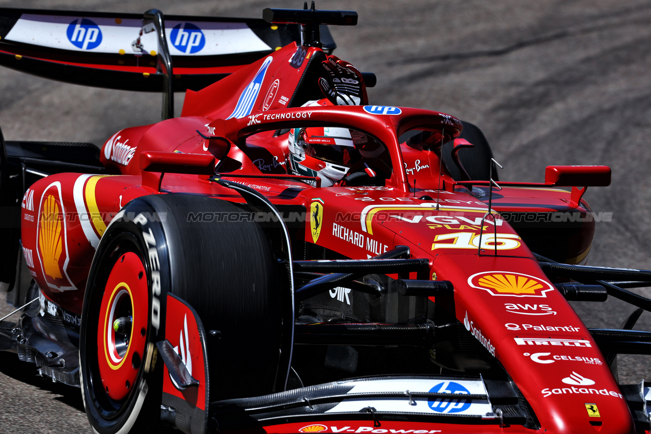 GP IMOLA, Charles Leclerc (MON) Ferrari SF-24.

17.05.2024. Formula 1 World Championship, Rd 7, Emilia Romagna Grand Prix, Imola, Italy, Practice Day.

 - www.xpbimages.com, EMail: requests@xpbimages.com © Copyright: Coates / XPB Images