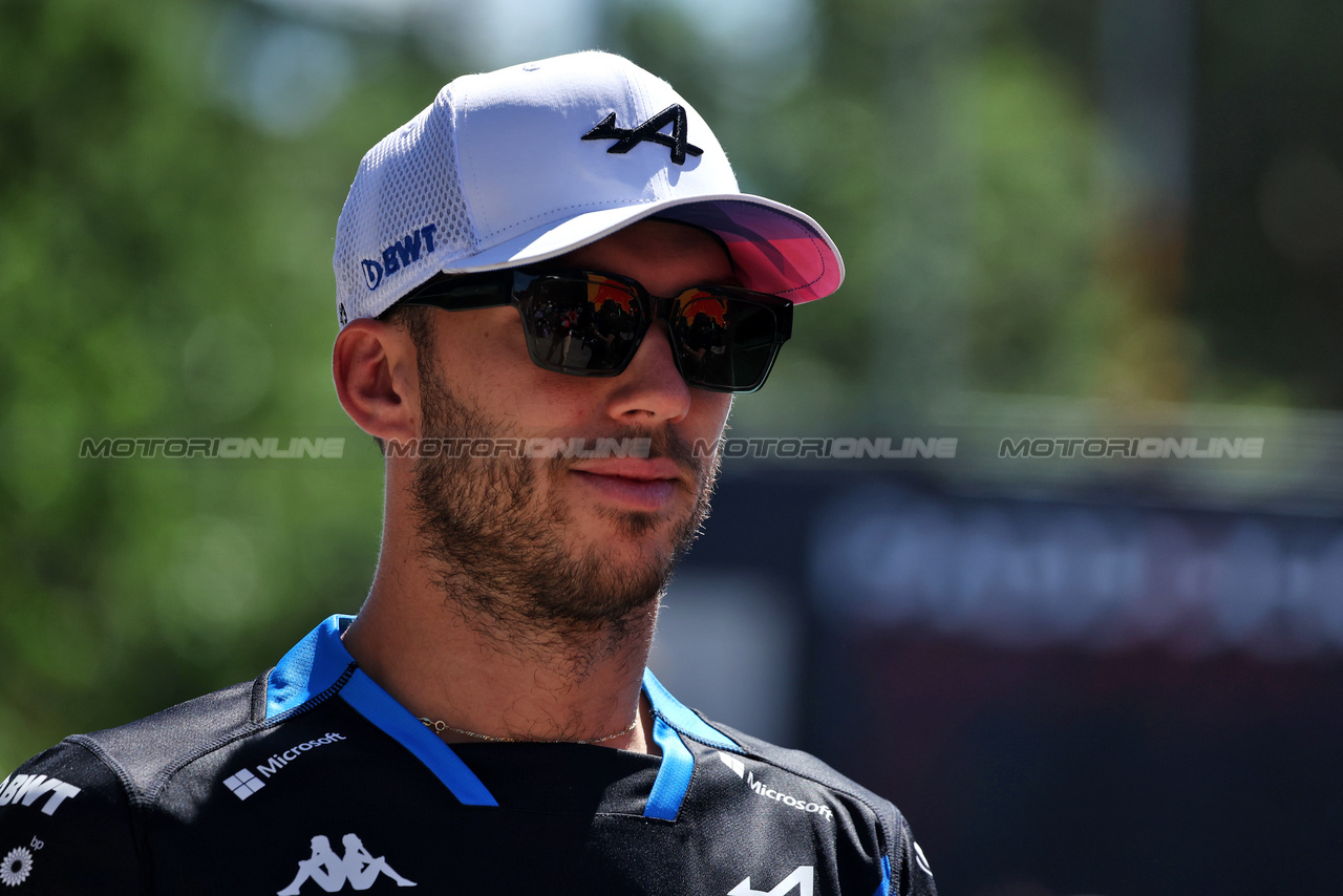 GP IMOLA, Pierre Gasly (FRA) Alpine F1 Team.

17.05.2024. Formula 1 World Championship, Rd 7, Emilia Romagna Grand Prix, Imola, Italy, Practice Day.

 - www.xpbimages.com, EMail: requests@xpbimages.com © Copyright: Staley / XPB Images