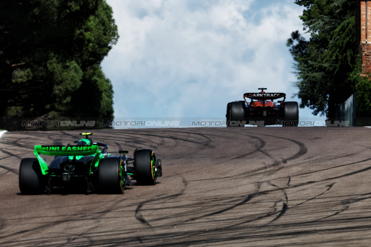 GP IMOLA, Oscar Piastri (AUS) McLaren MCL38.

17.05.2024. Formula 1 World Championship, Rd 7, Emilia Romagna Grand Prix, Imola, Italy, Practice Day.

- www.xpbimages.com, EMail: requests@xpbimages.com © Copyright: Charniaux / XPB Images