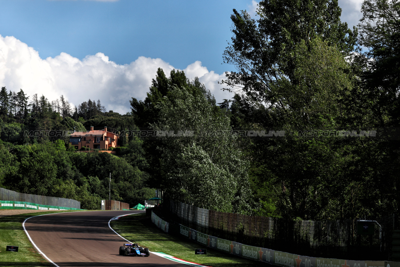 GP IMOLA, Pierre Gasly (FRA) Alpine F1 Team A524.

17.05.2024. Formula 1 World Championship, Rd 7, Emilia Romagna Grand Prix, Imola, Italy, Practice Day.

- www.xpbimages.com, EMail: requests@xpbimages.com © Copyright: Charniaux / XPB Images