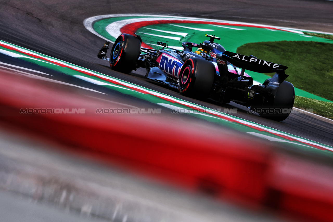 GP IMOLA, Pierre Gasly (FRA) Alpine F1 Team A524.

17.05.2024. Formula 1 World Championship, Rd 7, Emilia Romagna Grand Prix, Imola, Italy, Practice Day.

- www.xpbimages.com, EMail: requests@xpbimages.com © Copyright: Charniaux / XPB Images