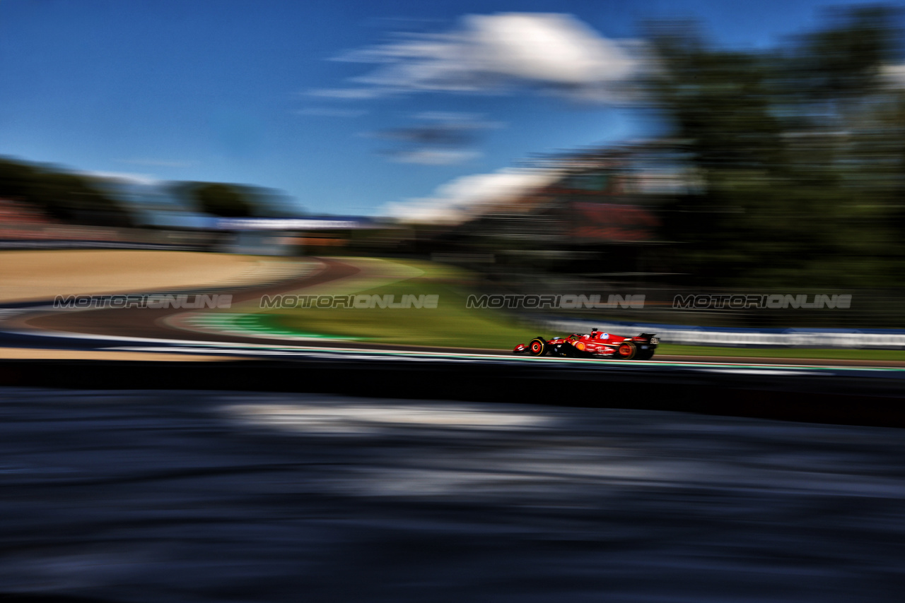 GP IMOLA, Charles Leclerc (MON) Ferrari SF-24.

17.05.2024. Formula 1 World Championship, Rd 7, Emilia Romagna Grand Prix, Imola, Italy, Practice Day.

- www.xpbimages.com, EMail: requests@xpbimages.com © Copyright: Charniaux / XPB Images