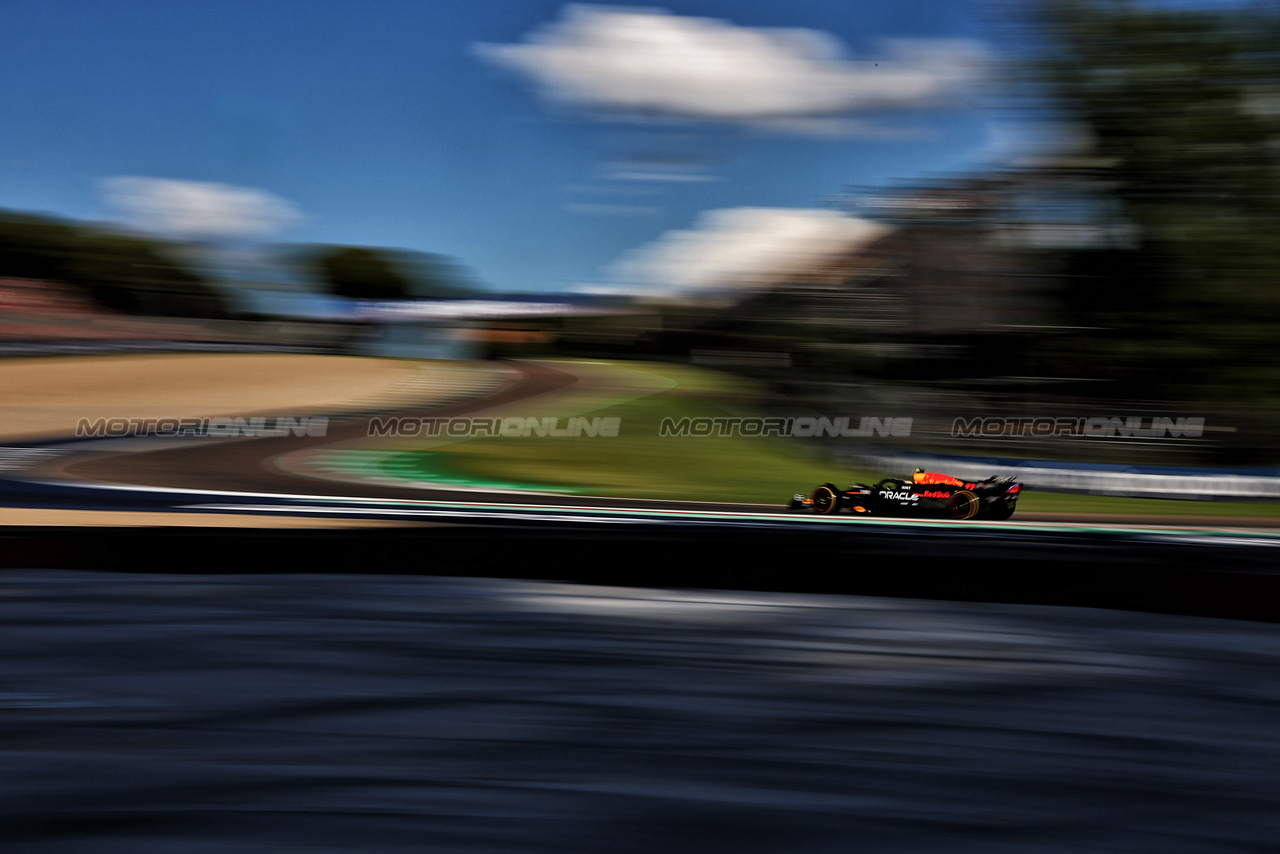 GP IMOLA, Sergio Perez (MEX) Red Bull Racing RB20.

17.05.2024. Formula 1 World Championship, Rd 7, Emilia Romagna Grand Prix, Imola, Italy, Practice Day.

- www.xpbimages.com, EMail: requests@xpbimages.com © Copyright: Charniaux / XPB Images