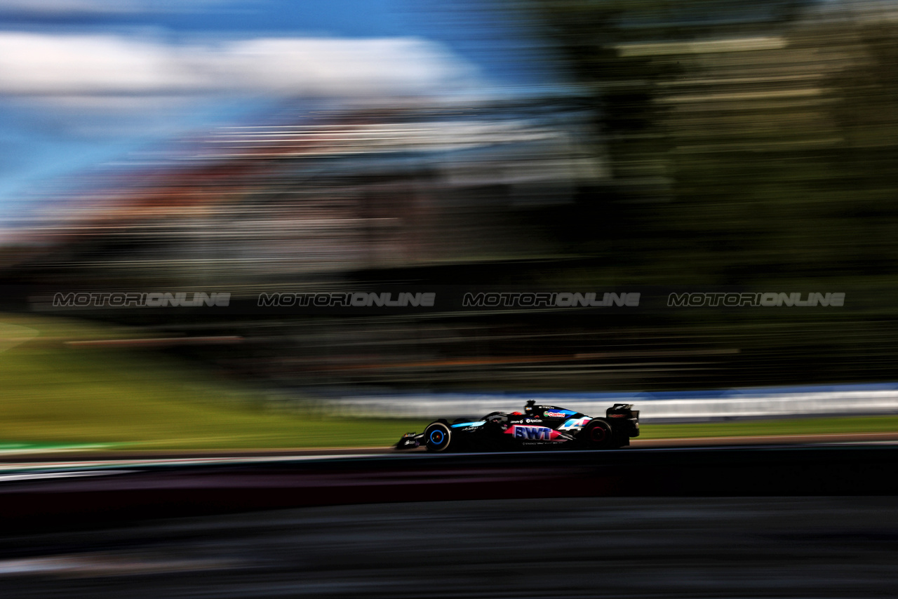 GP IMOLA, Esteban Ocon (FRA) Alpine F1 Team A524.

17.05.2024. Formula 1 World Championship, Rd 7, Emilia Romagna Grand Prix, Imola, Italy, Practice Day.

- www.xpbimages.com, EMail: requests@xpbimages.com © Copyright: Charniaux / XPB Images